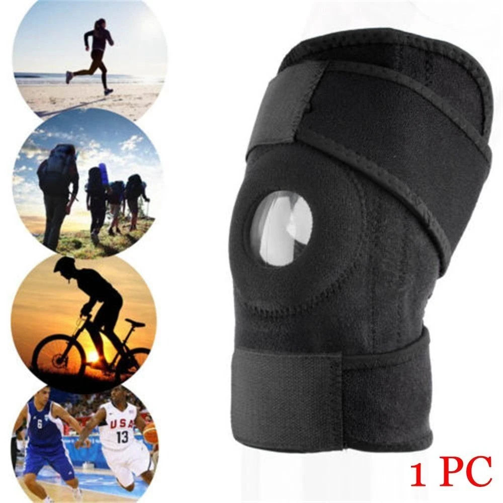 Patella Support Brace Adjustable Sleeve Wrap Cap Stabilizer