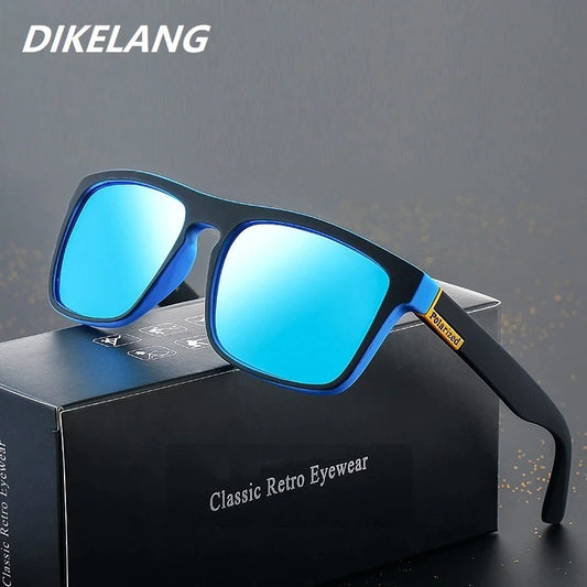 Fashion Square Vintage Polarized Sunglasses UV400